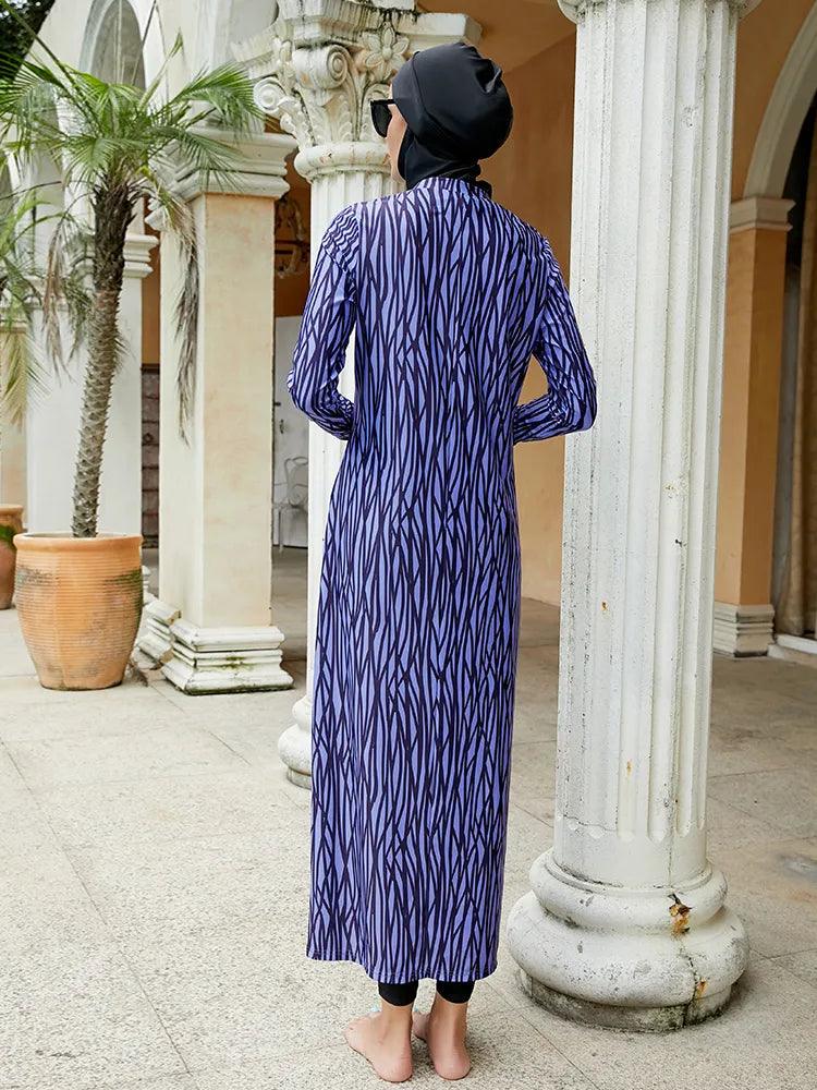 On sale - Full Coverage Modest Swimwear - 4 Colours - Free