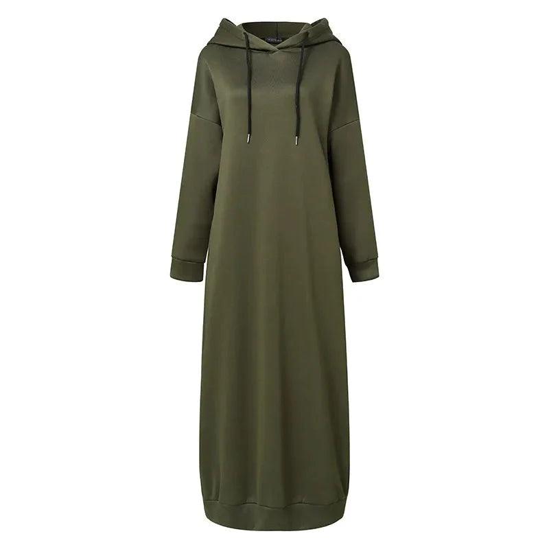 On sale - Hooded Turkish Hijab Abaya - 3 Colours - Free