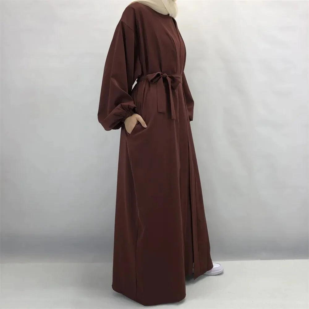 On sale - Islamic Maxi Open Abaya and Inner Abaya - 4