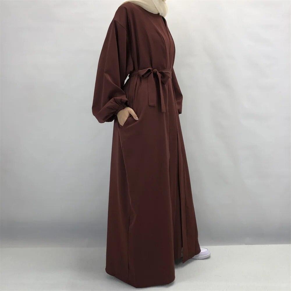 On sale - Islamic Maxi Open Abaya and Inner Abaya - 4