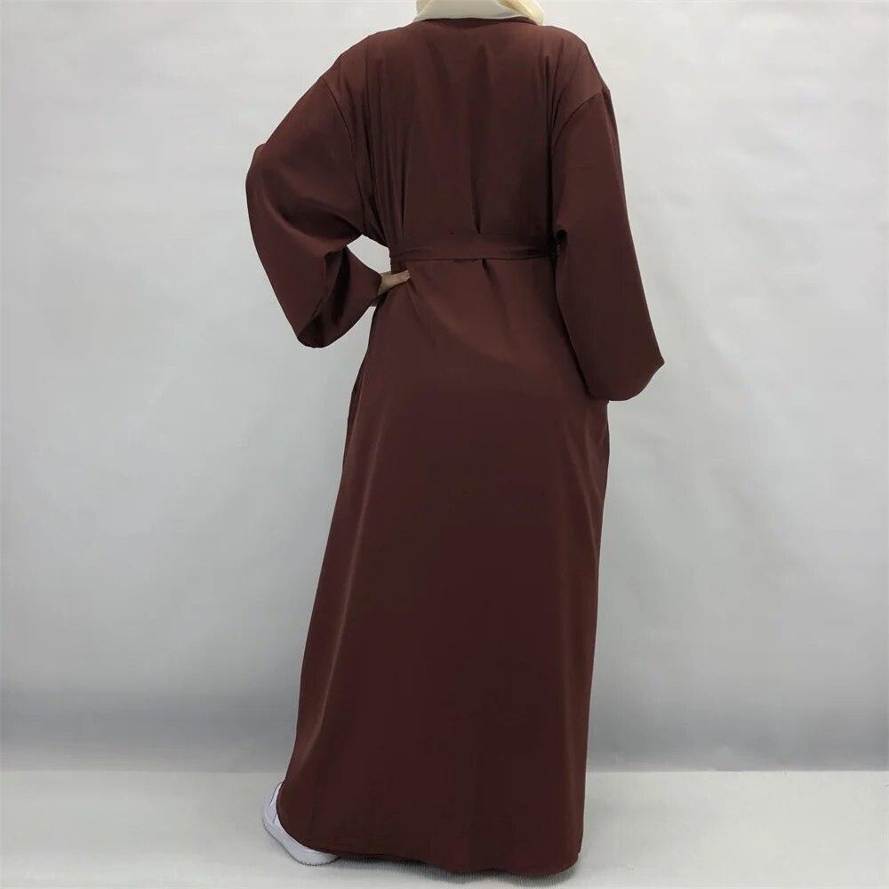 On sale - Islamic Maxi Open Abaya and Inner Abaya - 4