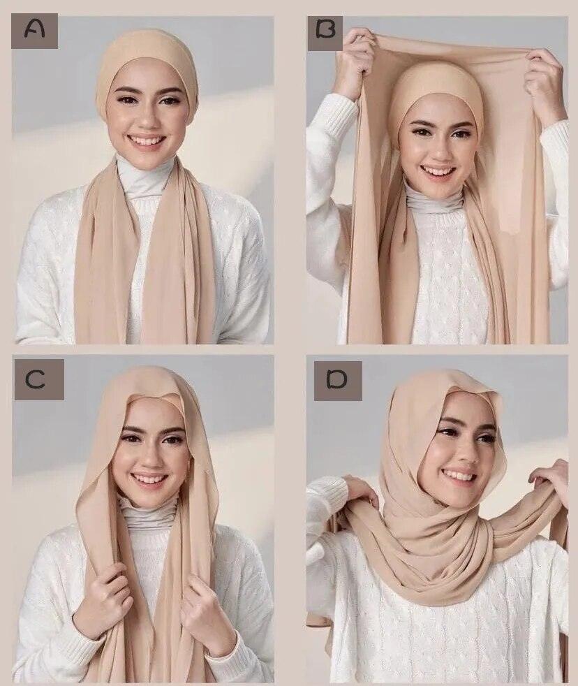 On sale - Islamic Veil Hijab - 25 Colours - Free shipping -