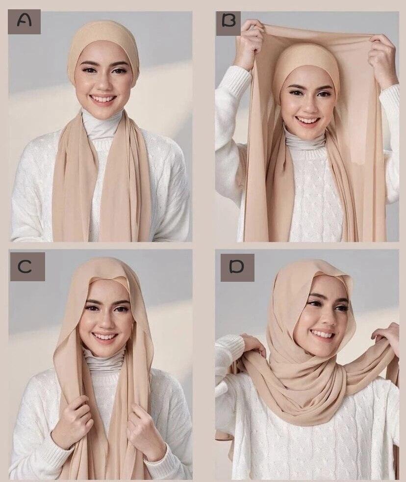 On sale - Islamic Veil Hijab - 25 Colours - Free shipping -