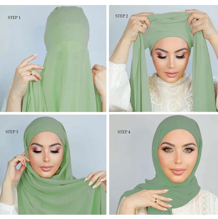 On sale - Islamic Veil Hijab - 25 Colours - Free shipping -