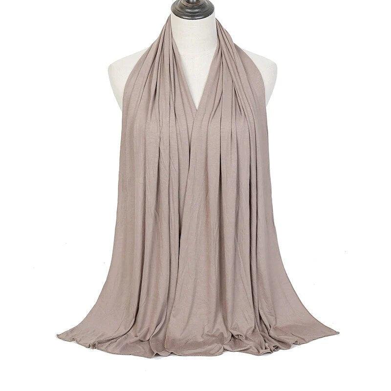 On sale - Modal Cotton Jersey Hijab - 9 Colours - Free