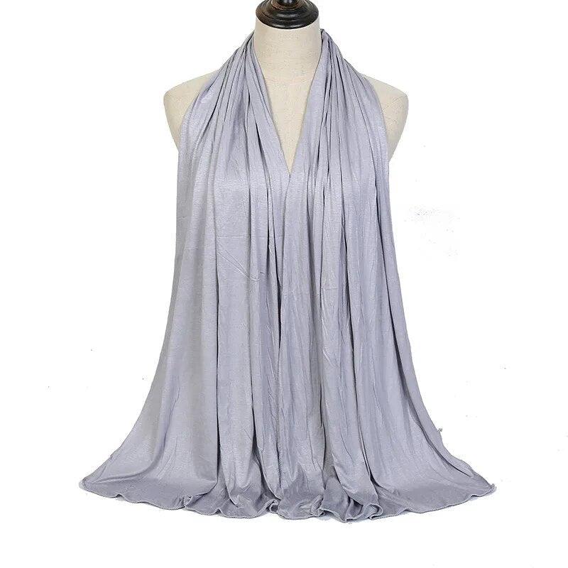 On sale - Modal Cotton Jersey Hijab - 9 Colours - Free
