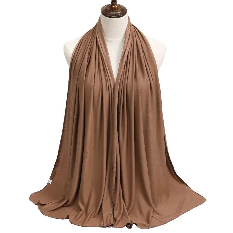 On sale - Modal Cotton Jersey Hijab - 9 Colours - Free