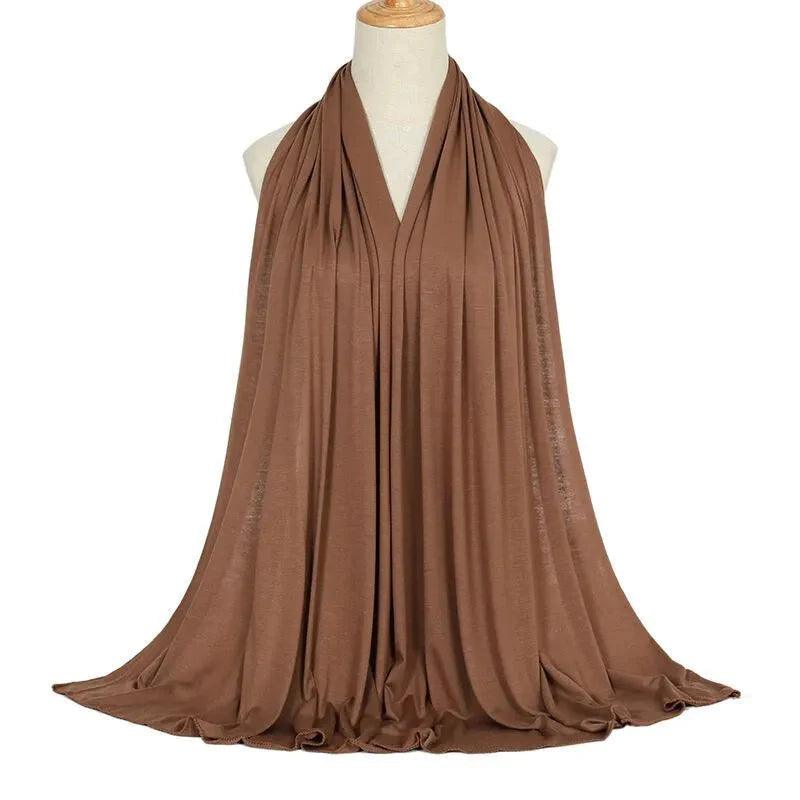 On sale - Modal Cotton Jersey Hijab - 9 Colours - Free
