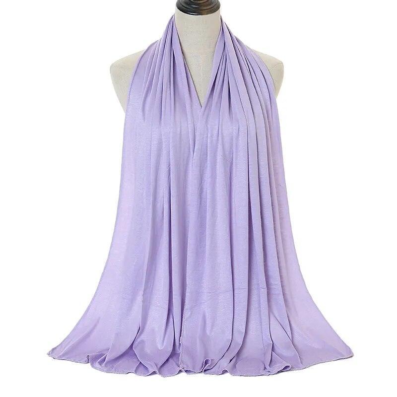 On sale - Modal Cotton Jersey Hijab - 9 Colours - Free