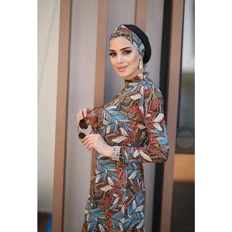 On sale - Modest Burkini Swimsuit - 3 Colours - Free