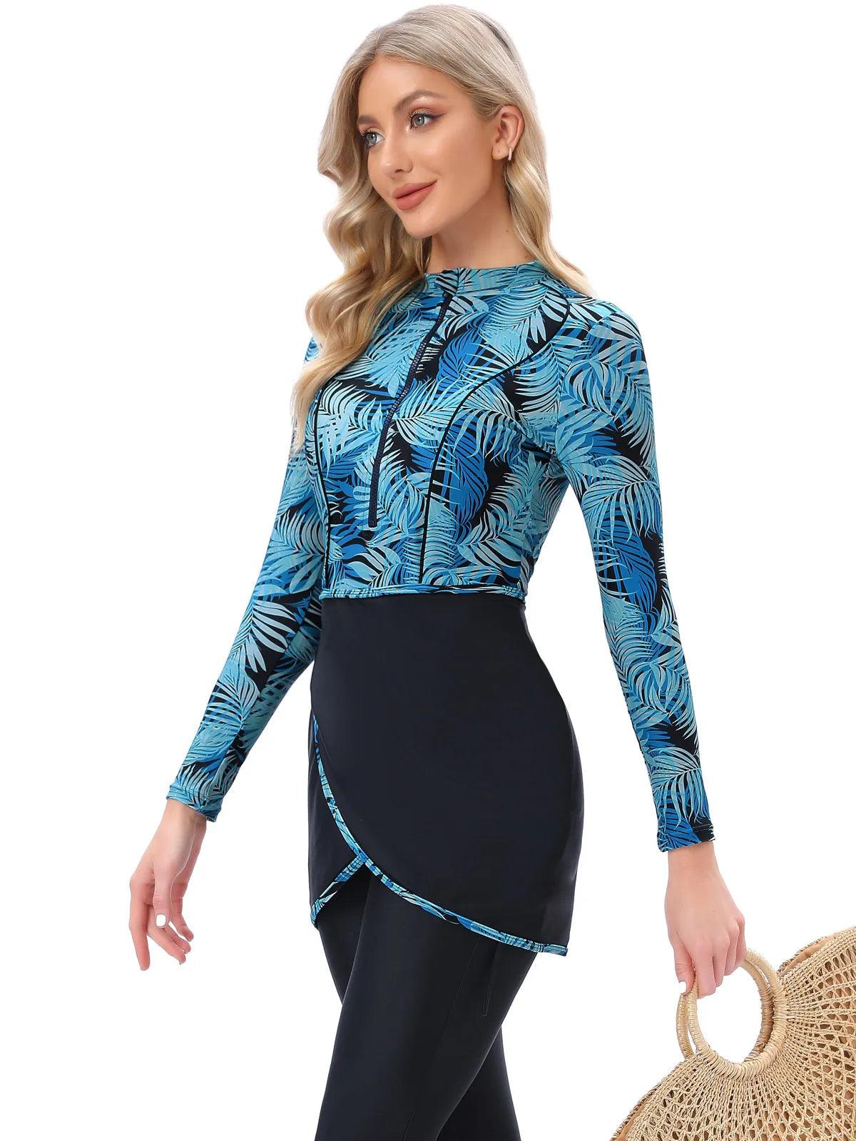 On sale - Muslim Modest Swimwear - 13 Colours - Free