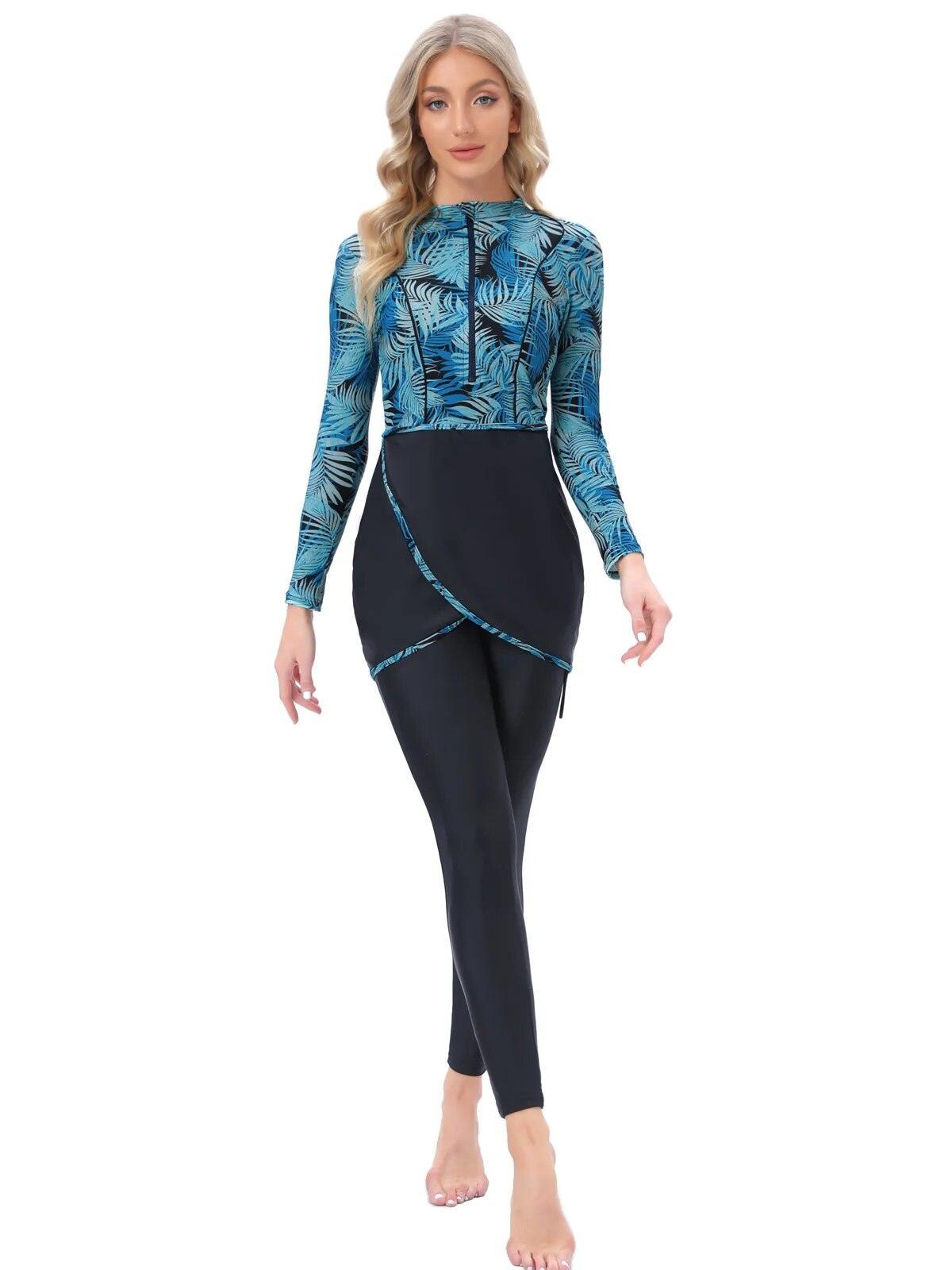 On sale - Muslim Modest Swimwear - 13 Colours - Free