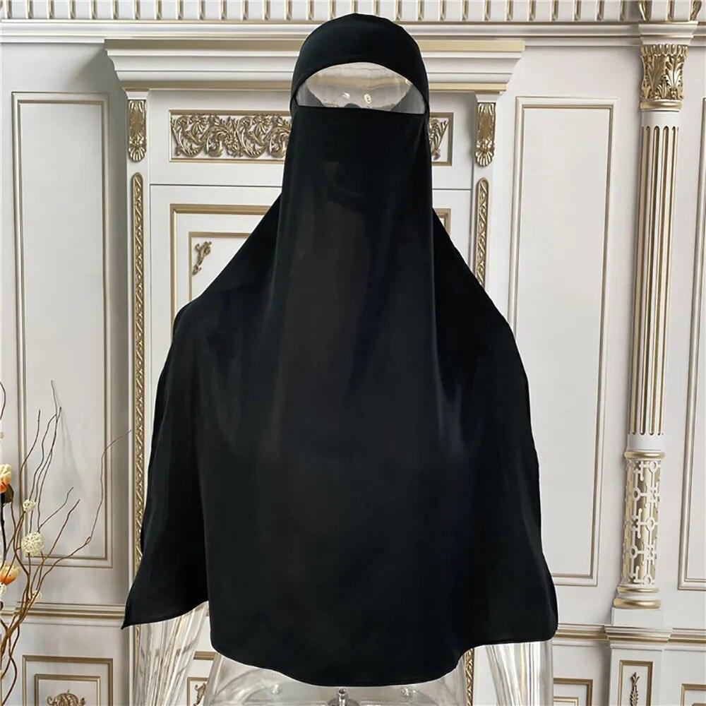 On sale - Niqab High Quality Clothing - 12 Colours - Free