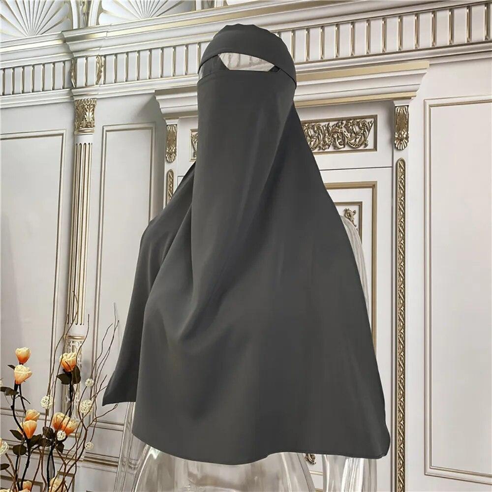 On sale - Niqab High Quality Clothing - 12 Colours - Free
