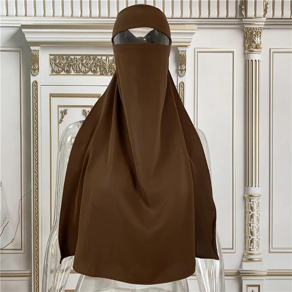 On sale - Niqab High Quality Clothing - 12 Colours - Free