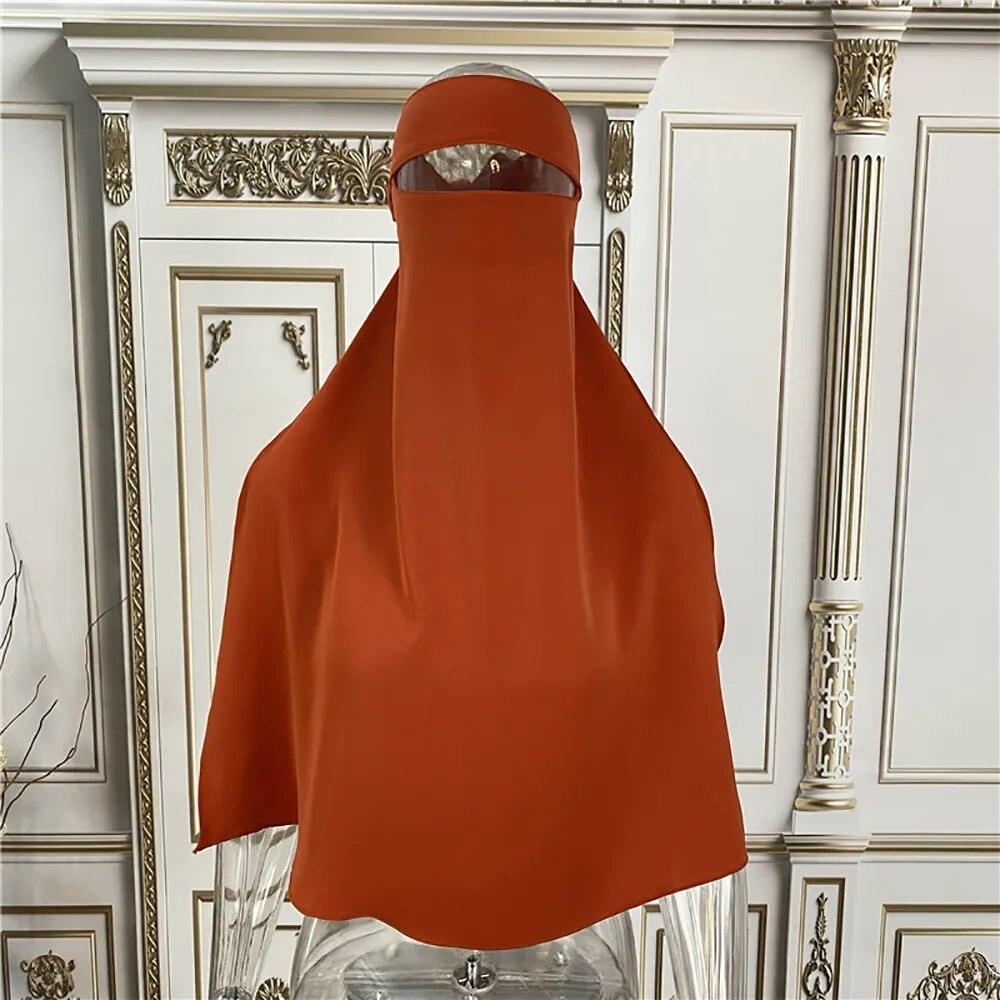 On sale - Niqab High Quality Clothing - 12 Colours - Free