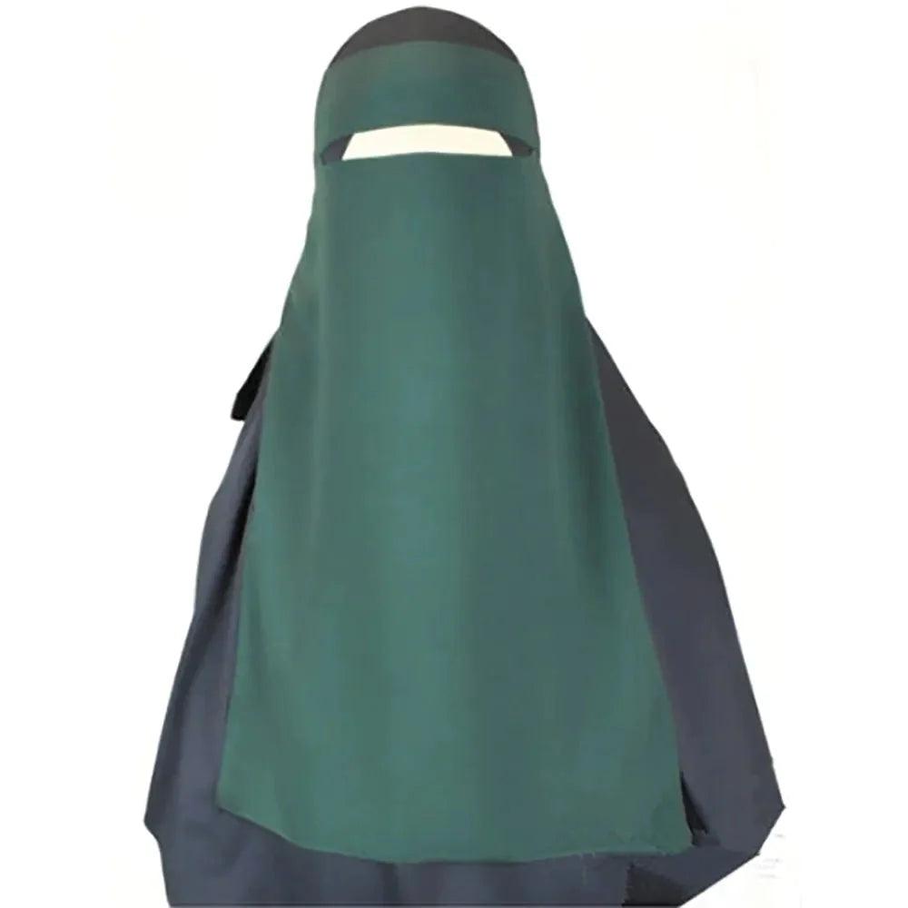 On sale - Niqab High Quality Clothing - 12 Colours - Free