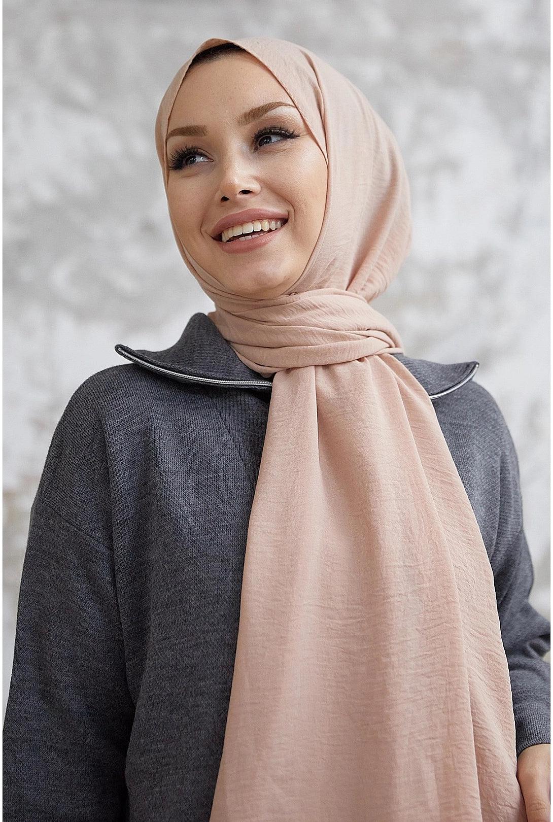 Jazz  Hijab Scarf for Women - Rosy Brown