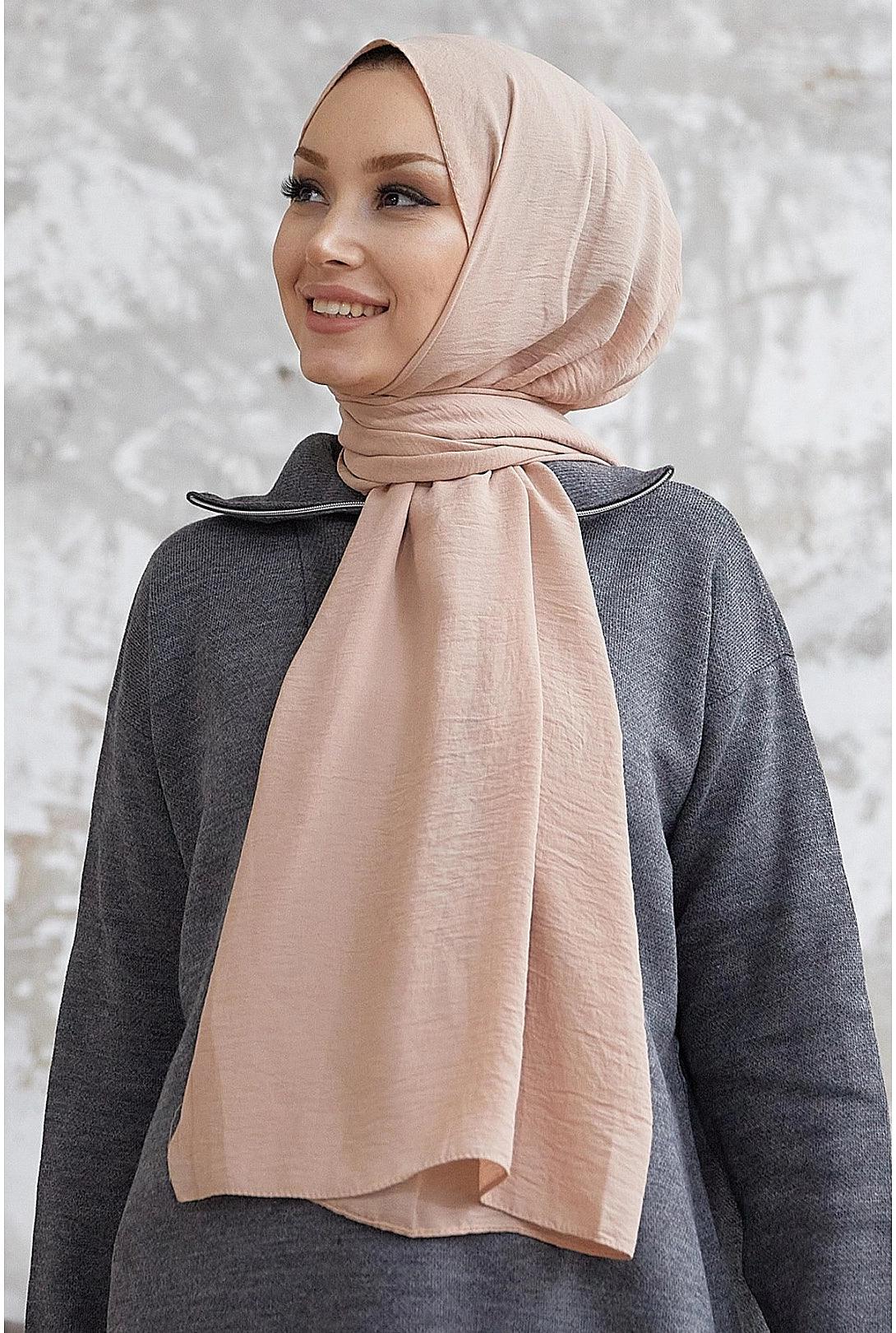 Jazz  Hijab Scarf for Women - Rosy Brown