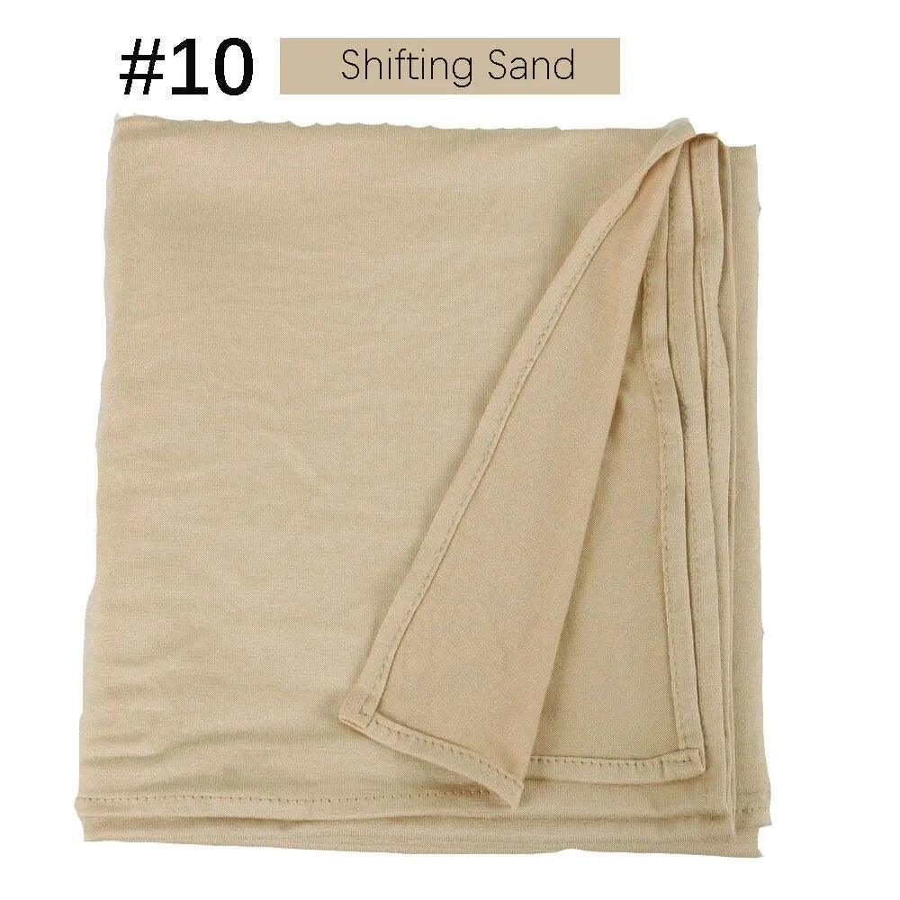 On sale - Strechy Jersey Hijab - 53 Colours - Free shipping