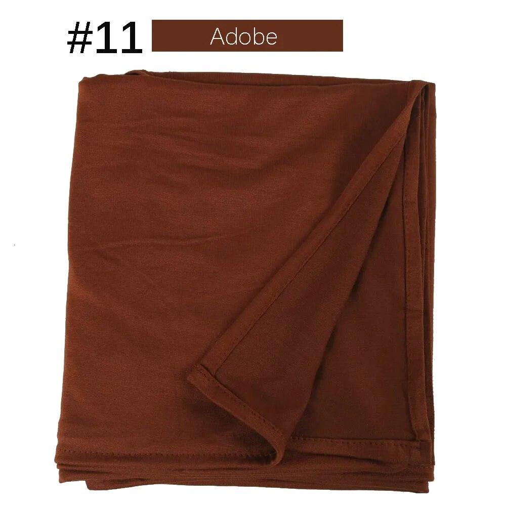 On sale - Strechy Jersey Hijab - 53 Colours - Free shipping