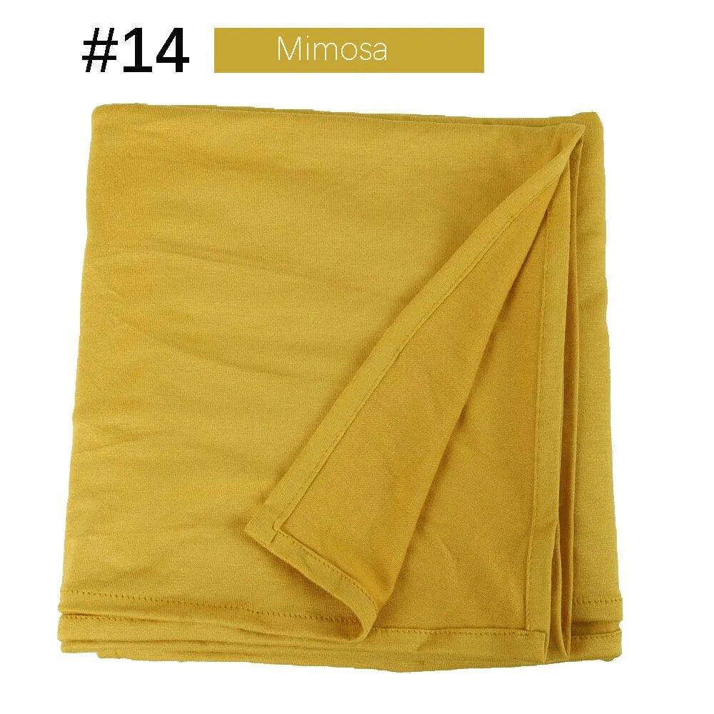 On sale - Strechy Jersey Hijab - 53 Colours - Free shipping