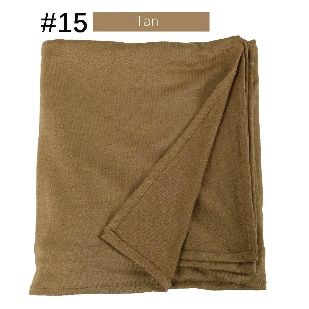 On sale - Strechy Jersey Hijab - 53 Colours - Free shipping