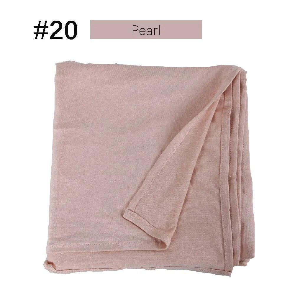 On sale - Strechy Jersey Hijab - 53 Colours - Free shipping
