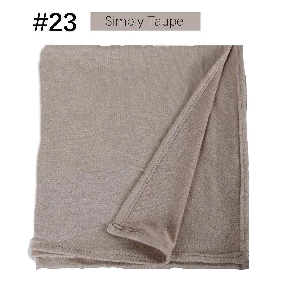 On sale - Strechy Jersey Hijab - 53 Colours - Free shipping