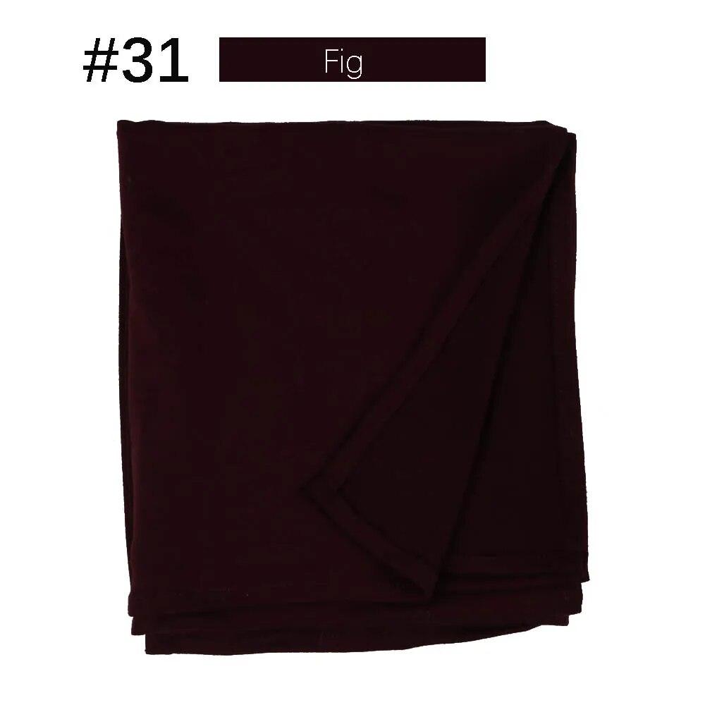 On sale - Strechy Jersey Hijab - 53 Colours - Free shipping