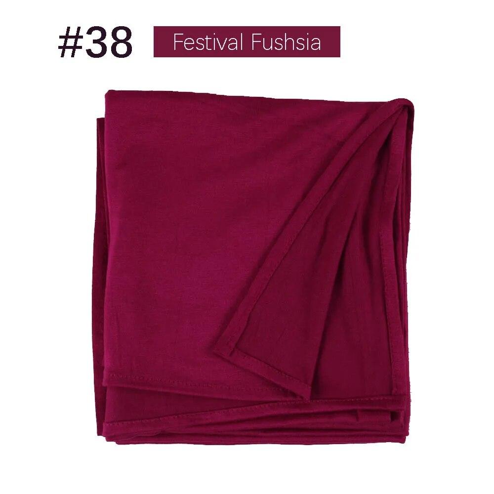 On sale - Strechy Jersey Hijab - 53 Colours - Free shipping