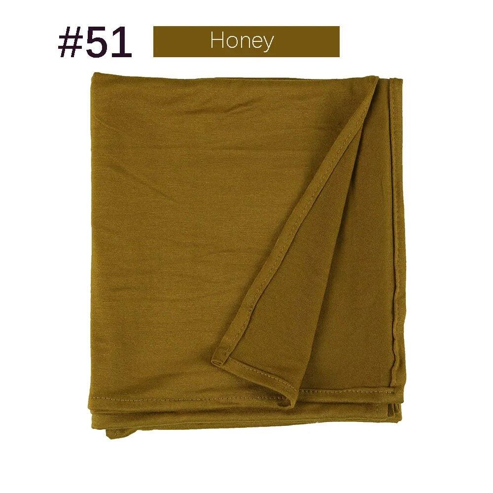 On sale - Strechy Jersey Hijab - 53 Colours - Free shipping