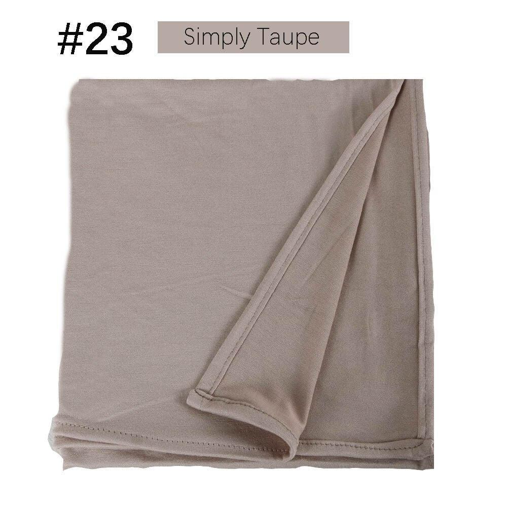 On sale - Strechy Jersey Hijab - 53 Colours - Free shipping