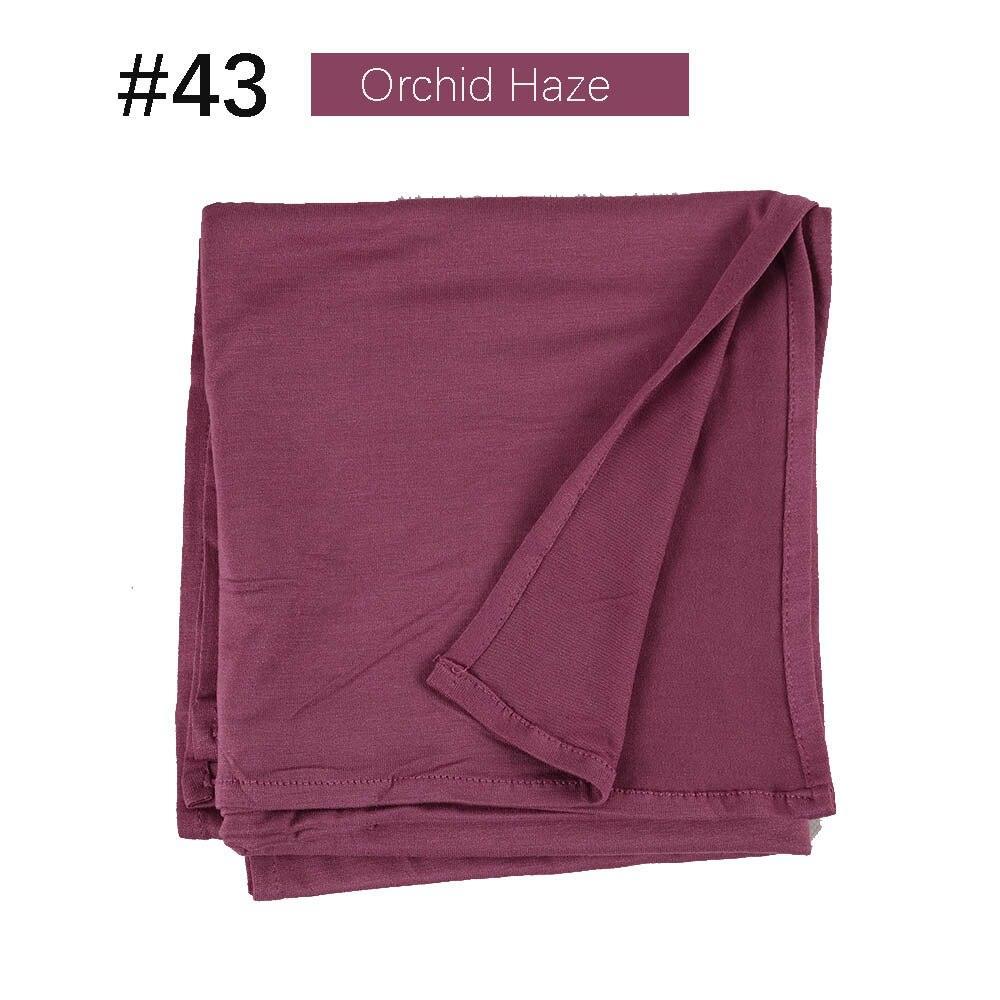 On sale - Strechy Jersey Hijab - 53 Colours - Free shipping