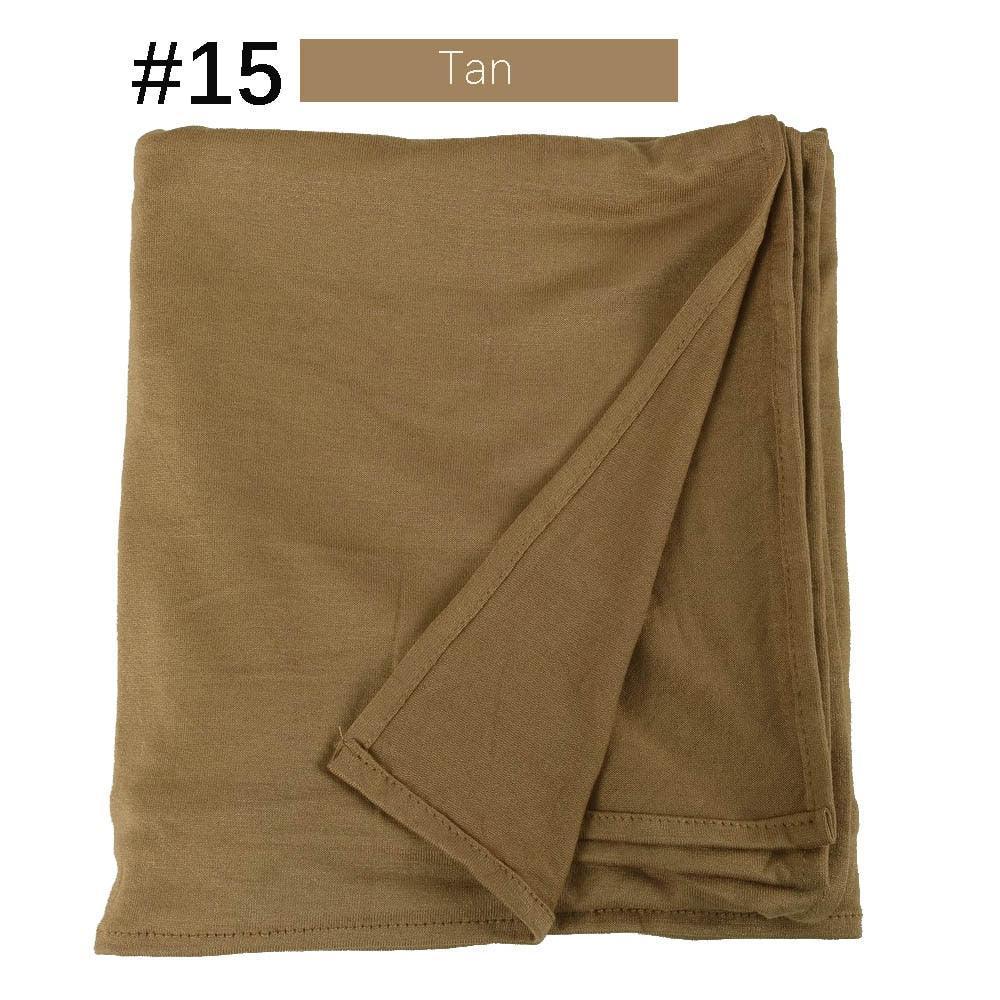 On sale - Strechy Jersey Hijab - 53 Colours - Free shipping