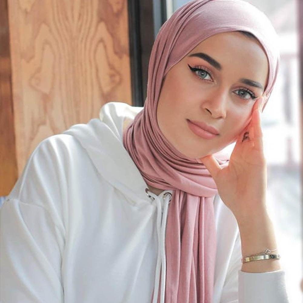 On sale - Strechy Jersey Hijab - 53 Colours - Free shipping