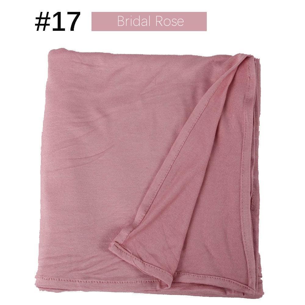 On sale - Strechy Jersey Hijab - 53 Colours - Free shipping