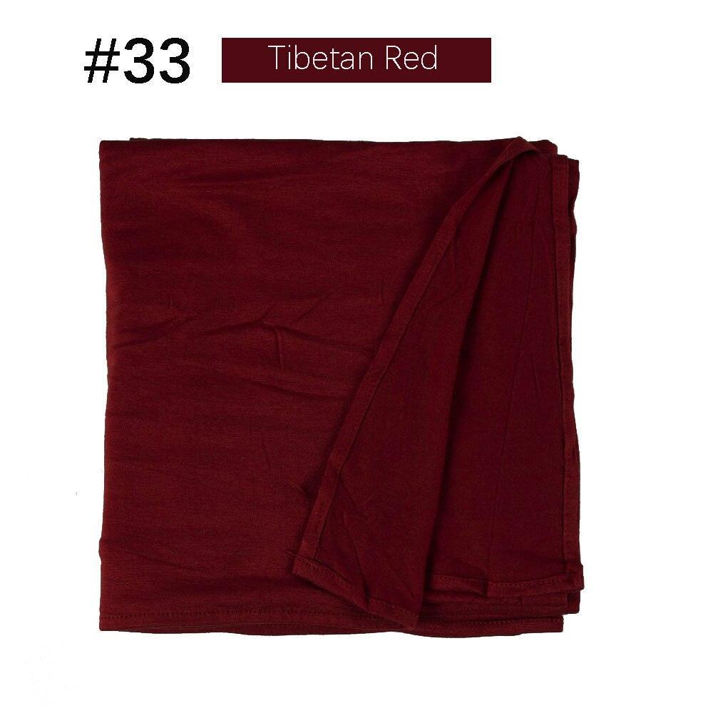On sale - Strechy Jersey Hijab - 53 Colours - Free shipping