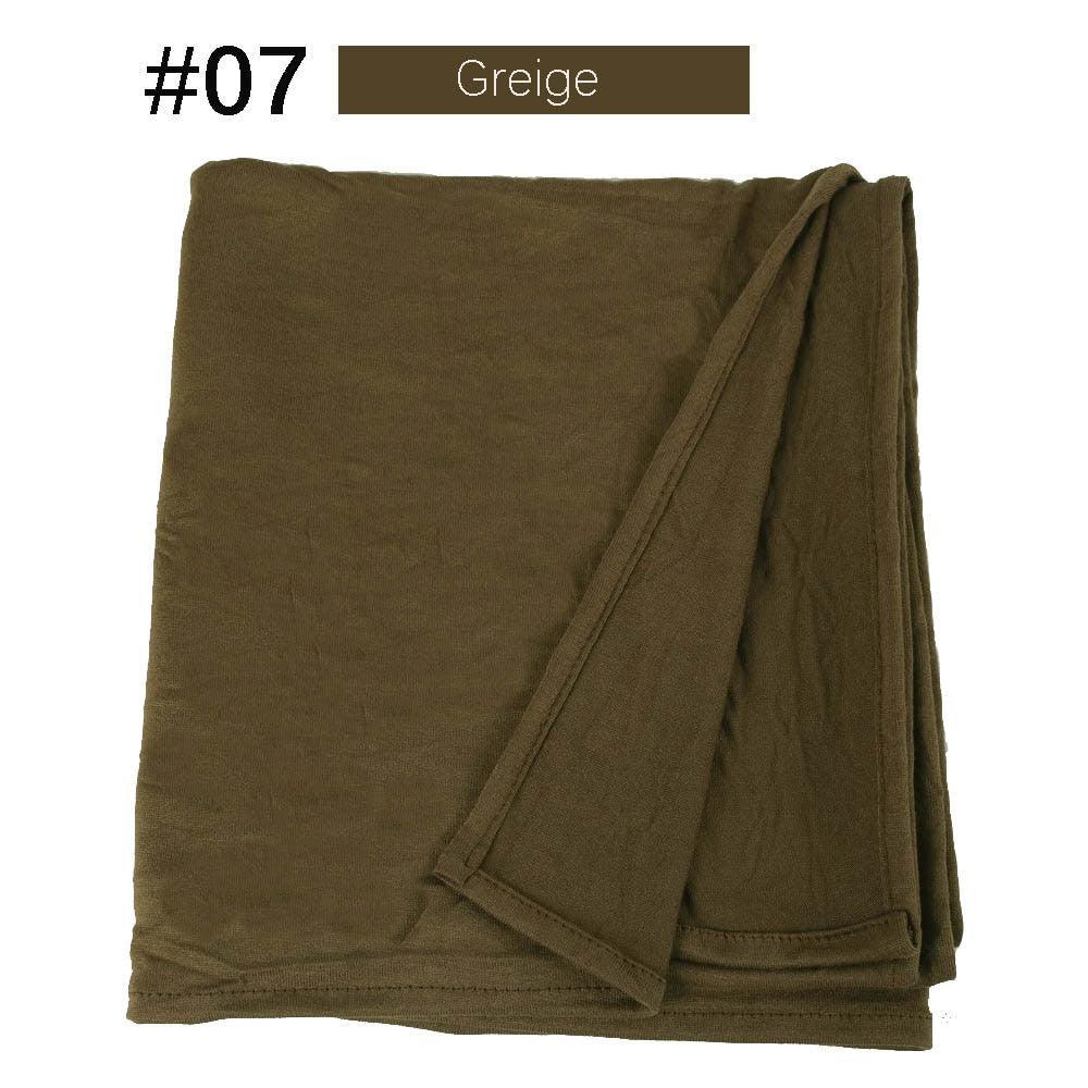 On sale - Strechy Jersey Hijab - 53 Colours - Free shipping