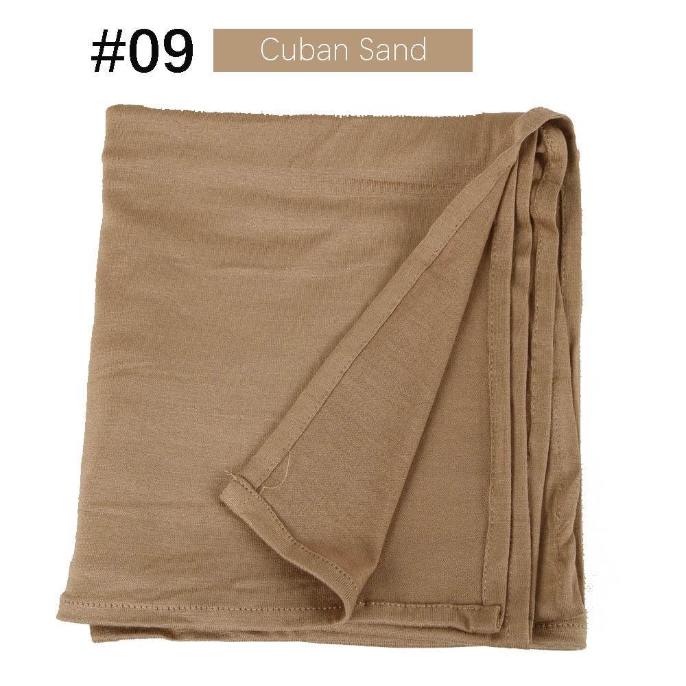 On sale - Strechy Jersey Hijab - 53 Colours - Free shipping