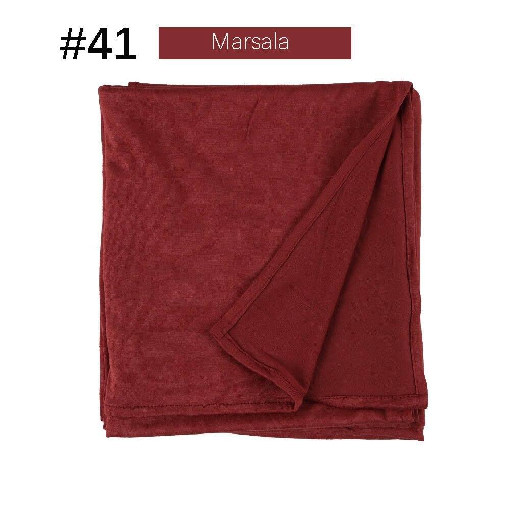 On sale - Strechy Jersey Hijab - 53 Colours - Free shipping