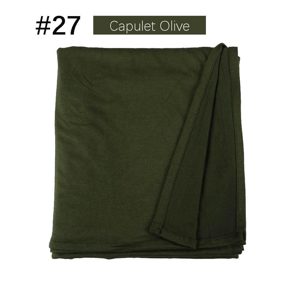 On sale - Strechy Jersey Hijab - 53 Colours - Free shipping