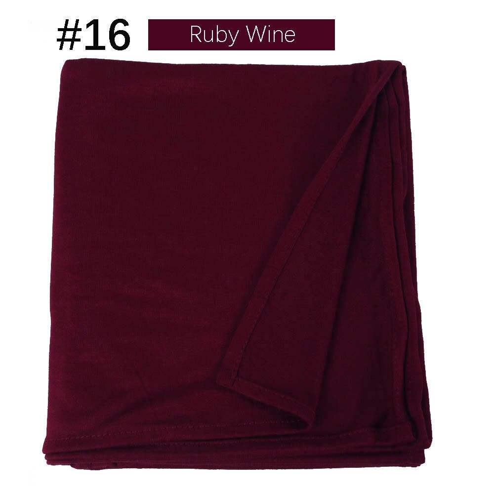 On sale - Strechy Jersey Hijab - 53 Colours - Free shipping