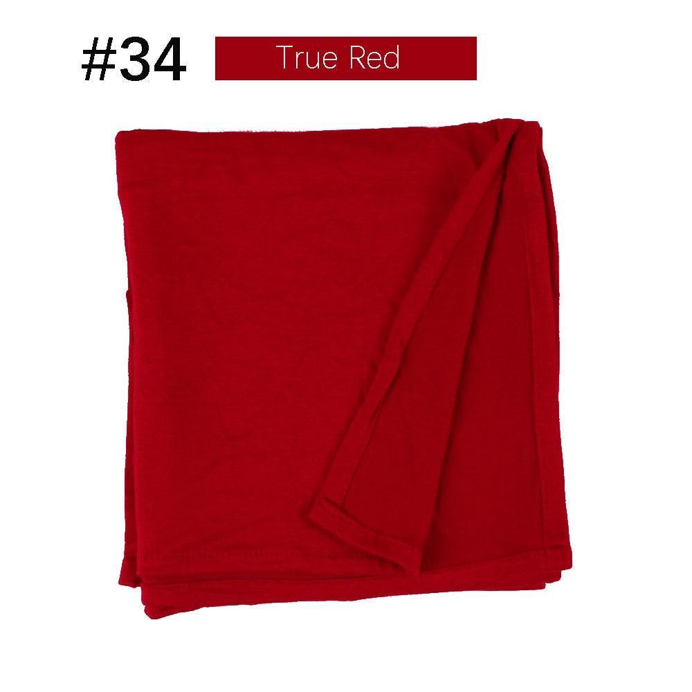 On sale - Strechy Jersey Hijab - 53 Colours - Free shipping