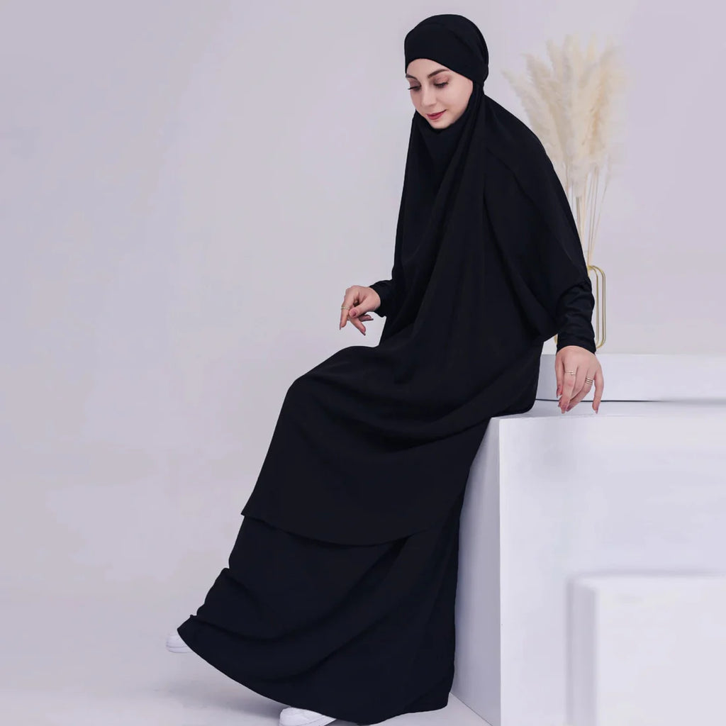 Devotion's Drape: Women's Prayer Dress Elegance