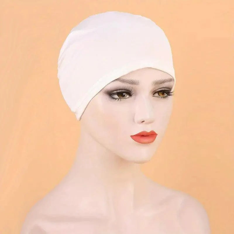 Elastic Turban Inner Hijab Cap for Muslim Women