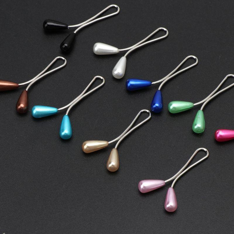 On sale - 12pcs Multicolor Scarf Pins - Free shipping -