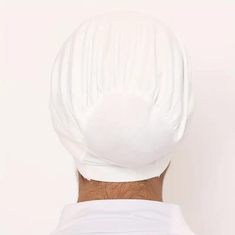 Elegant Thin Inner Hijab Cap- white