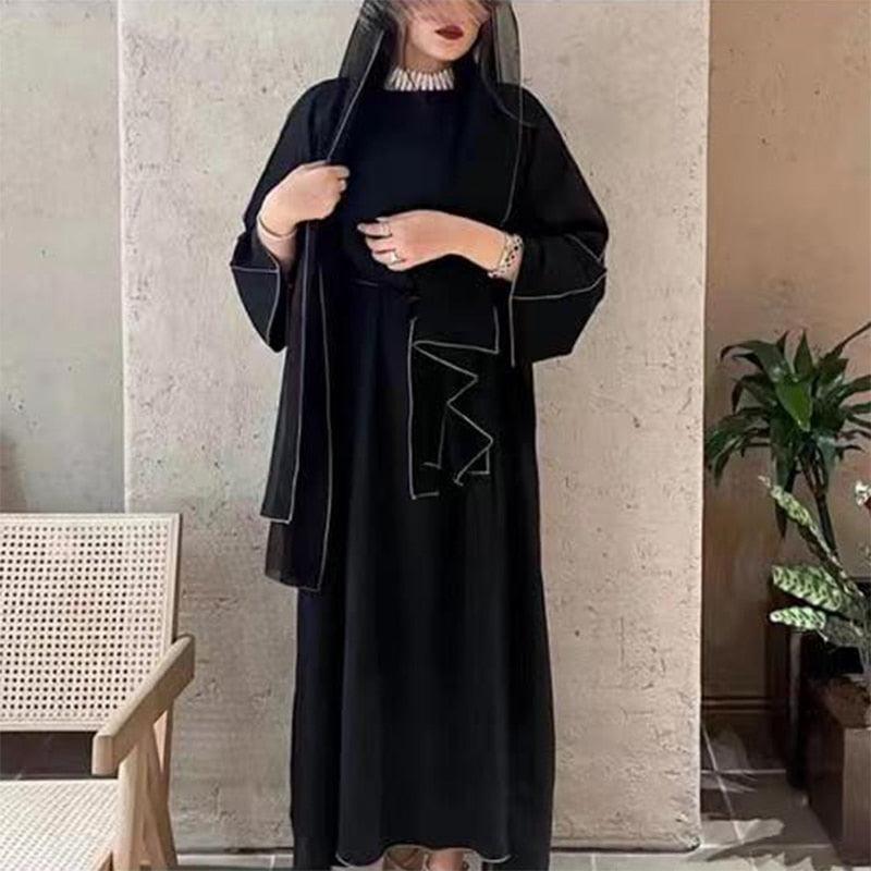 On sale - 4 Piece Long Dress - 9 Colours - Free shipping -