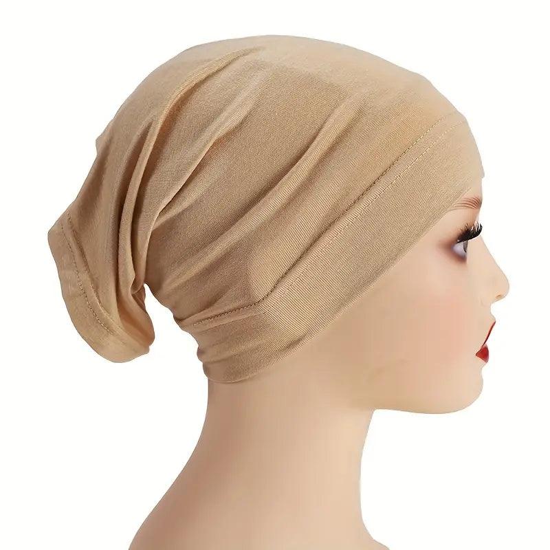 Undercap Stylish Inner Hijab Cap- Beige